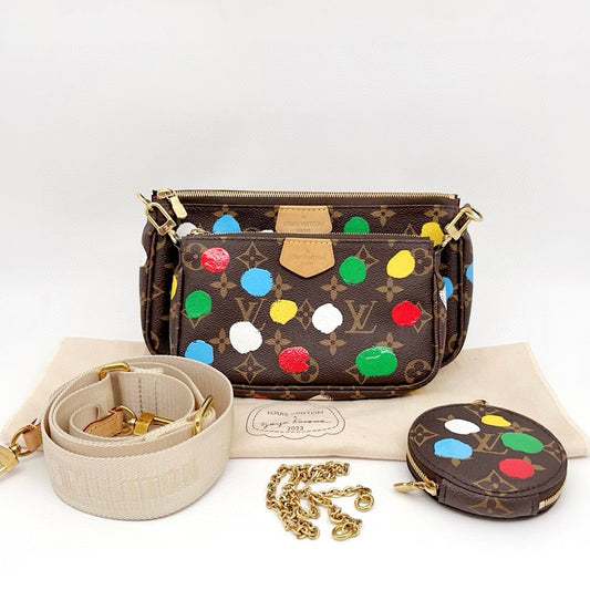 Preloved Louis Vuitton LV x Yayoi Kusama Multi Pochette Accessories