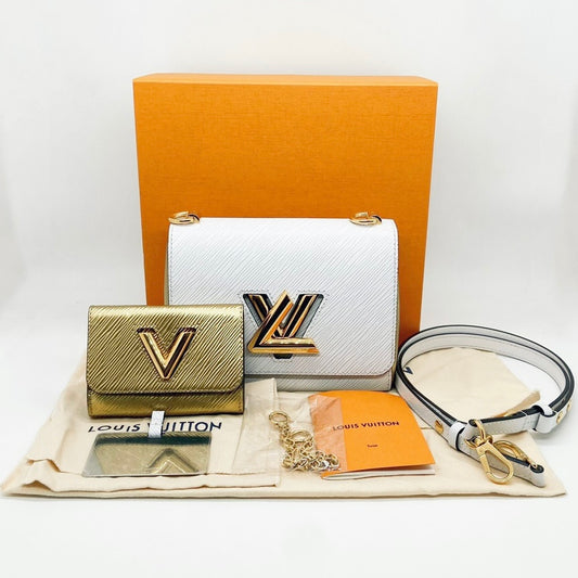 Preloved Louis Vuitton LV Twist PM and Twisty