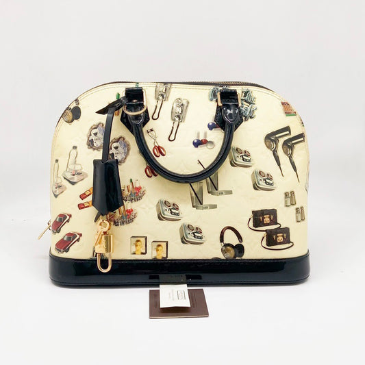 Preloved Louis Vuitton LV Limited Stickers Alma PM