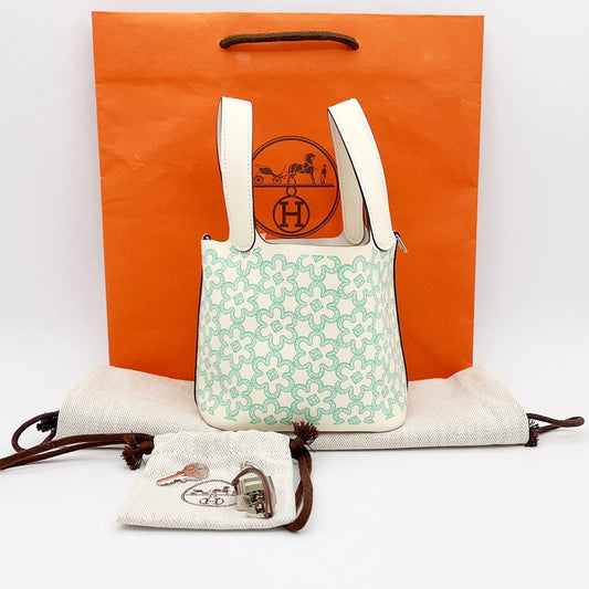 Preloved Hermes Micro Picotin 14 Lucky Daisy