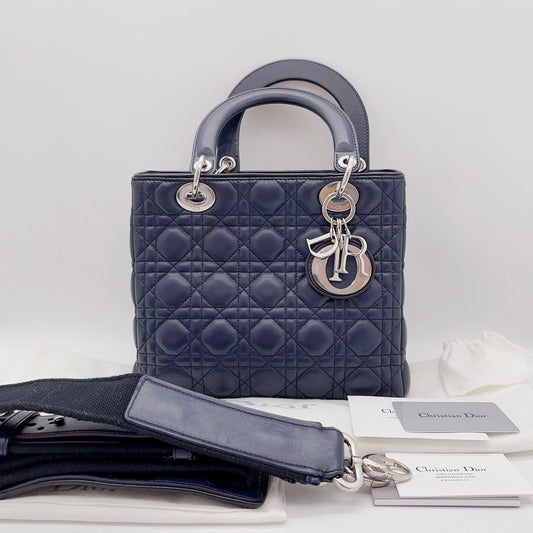 Preloved Christian Dior Lady Dior Medium