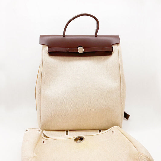 Preloved Hermes Vintage Herbag Backpack