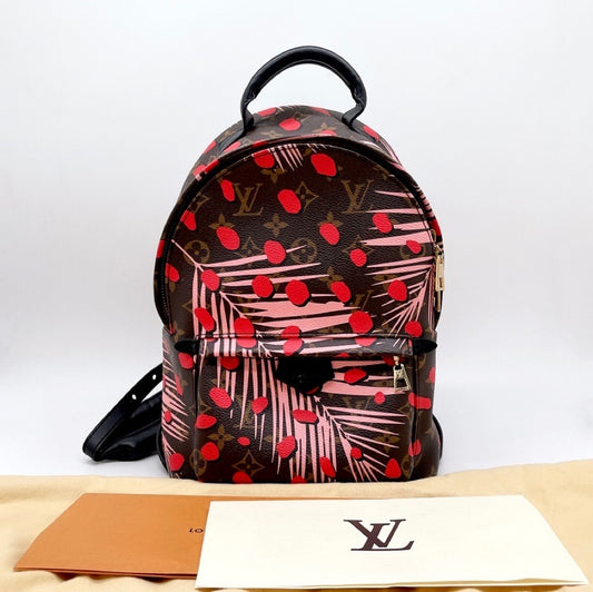 Preloved Louis Vuitton LV Limited Jungle Dots Palm Springs Backpack PM
