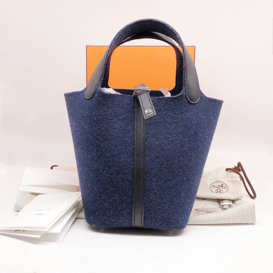 Preloved Hermes Bicolor Picotin 18 / PM