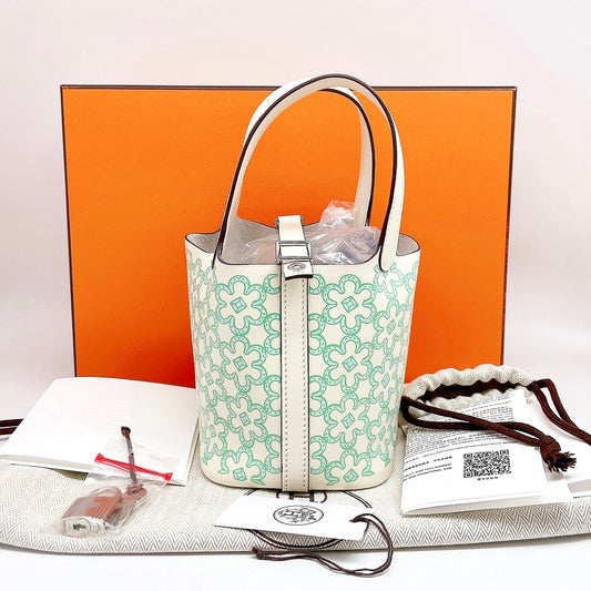 Preloved Hermes Micro Picotin 14 Lucky Daisy