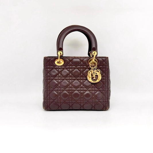 Preloved Christian Dior Lady Dior Medium
