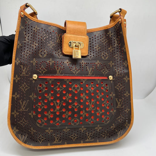 Preloved Louis Vuitton LV Perforated Musette Shoulder Bag