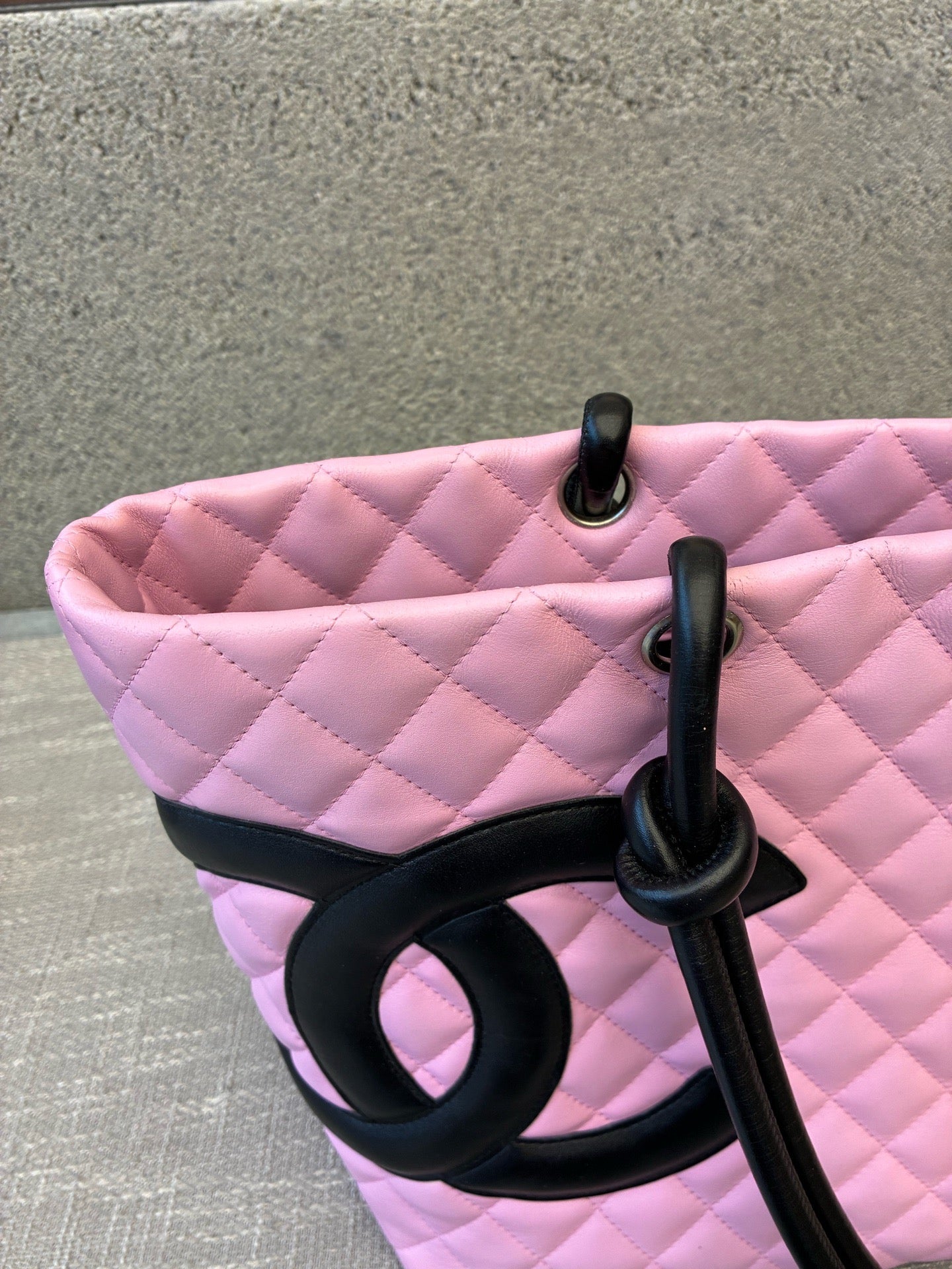 Preloved Chanel Cambon Line Tote Bag