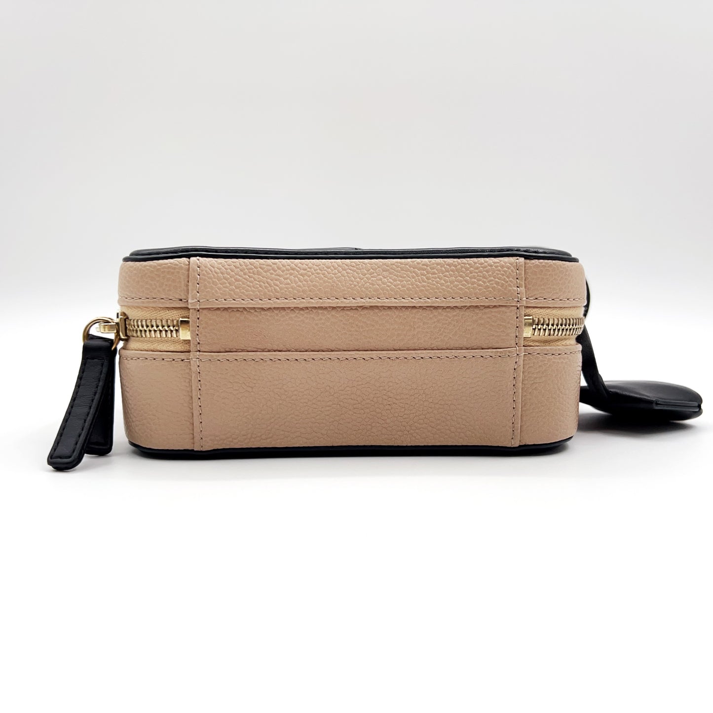 Preloved Chanel CC Filigree Vanity Case Small