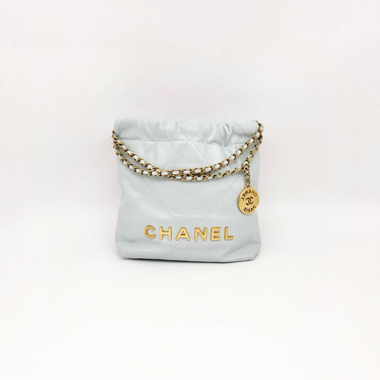 Preloved Chanel 22 Bag Mini