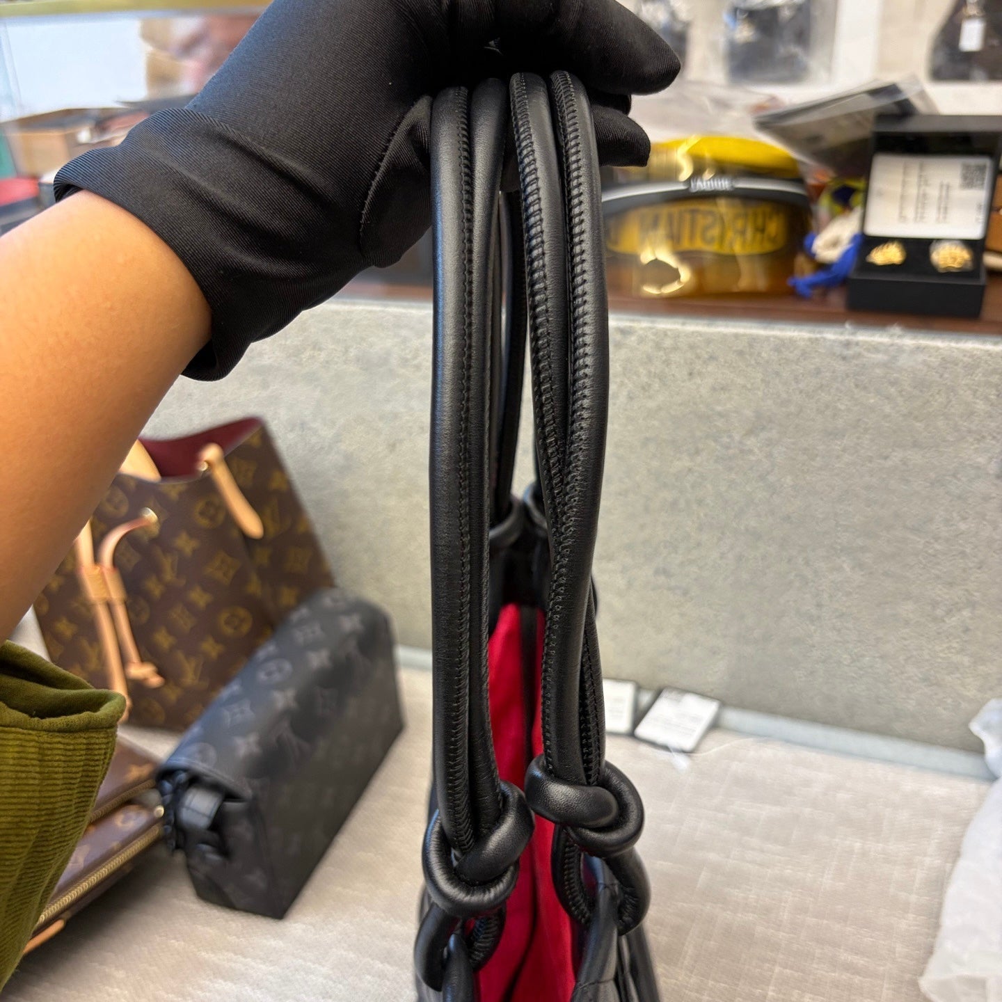 Preloved Chanel Vintage Cambon Line Shoulder Bag