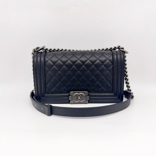 Preloved Chanel Boy Medium