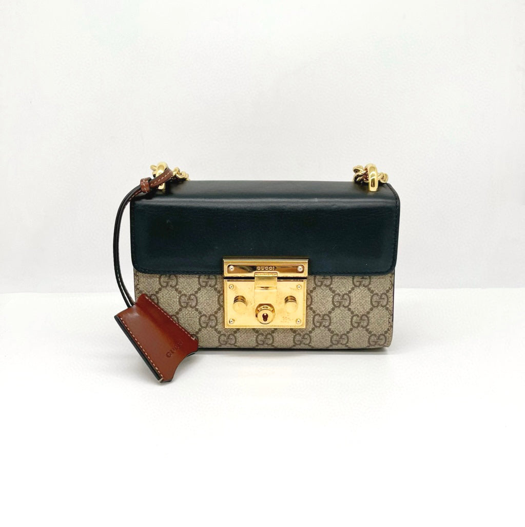 Preloved Gucci GG Padlock Shoulder Bag