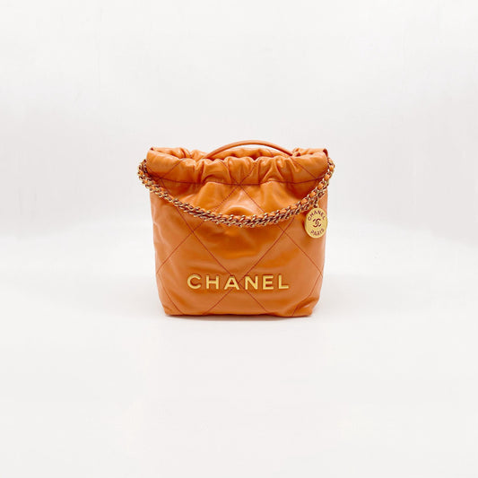 Preloved Chanel 22 Bag Mini