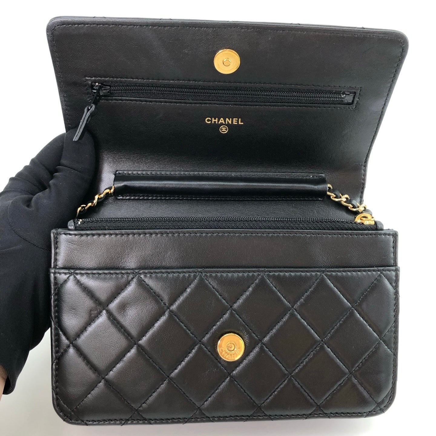 Preloved Chanel Limited Wallet On Chain WOC