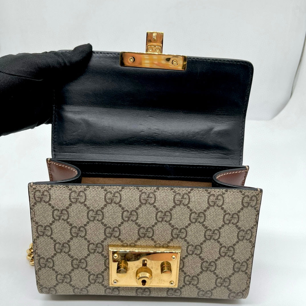 Preloved Gucci GG Padlock Shoulder Bag