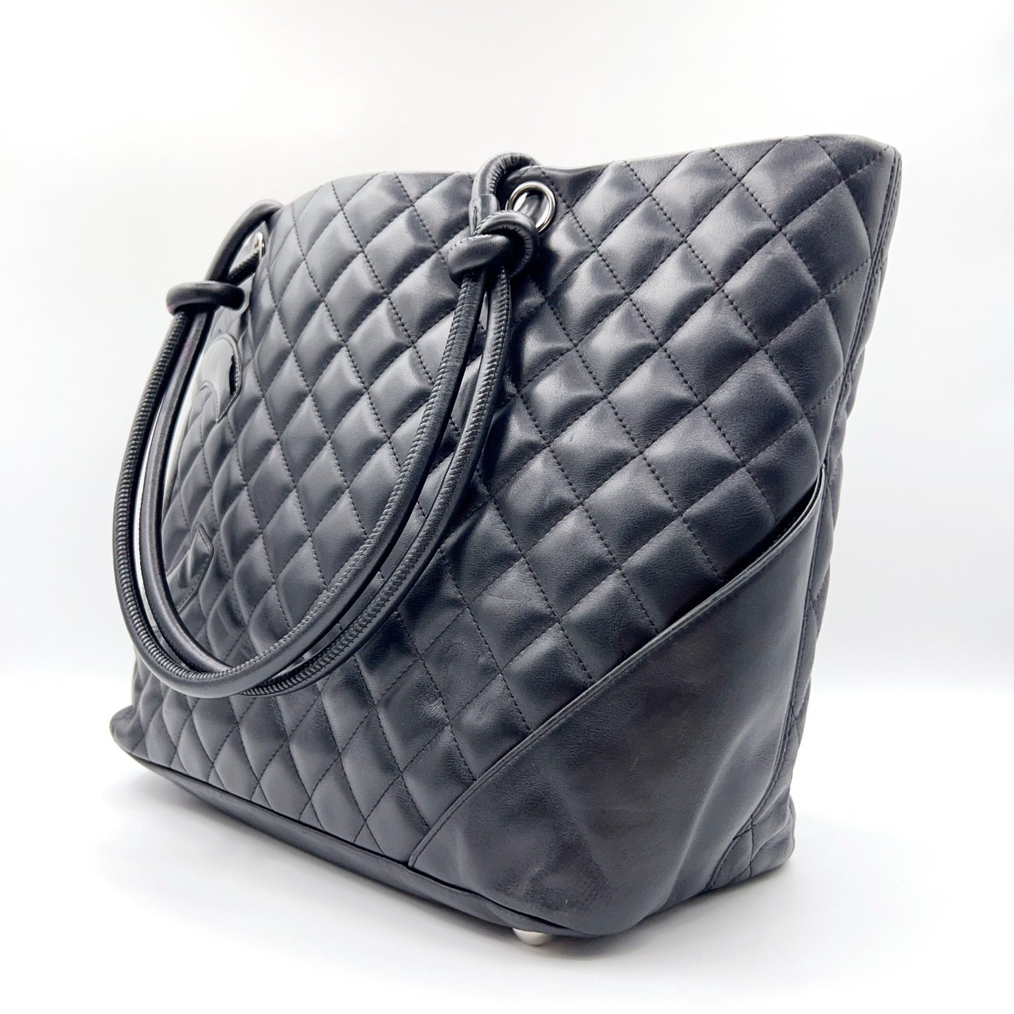 Preloved Chanel Vintage Cambon Line Shoulder Bag