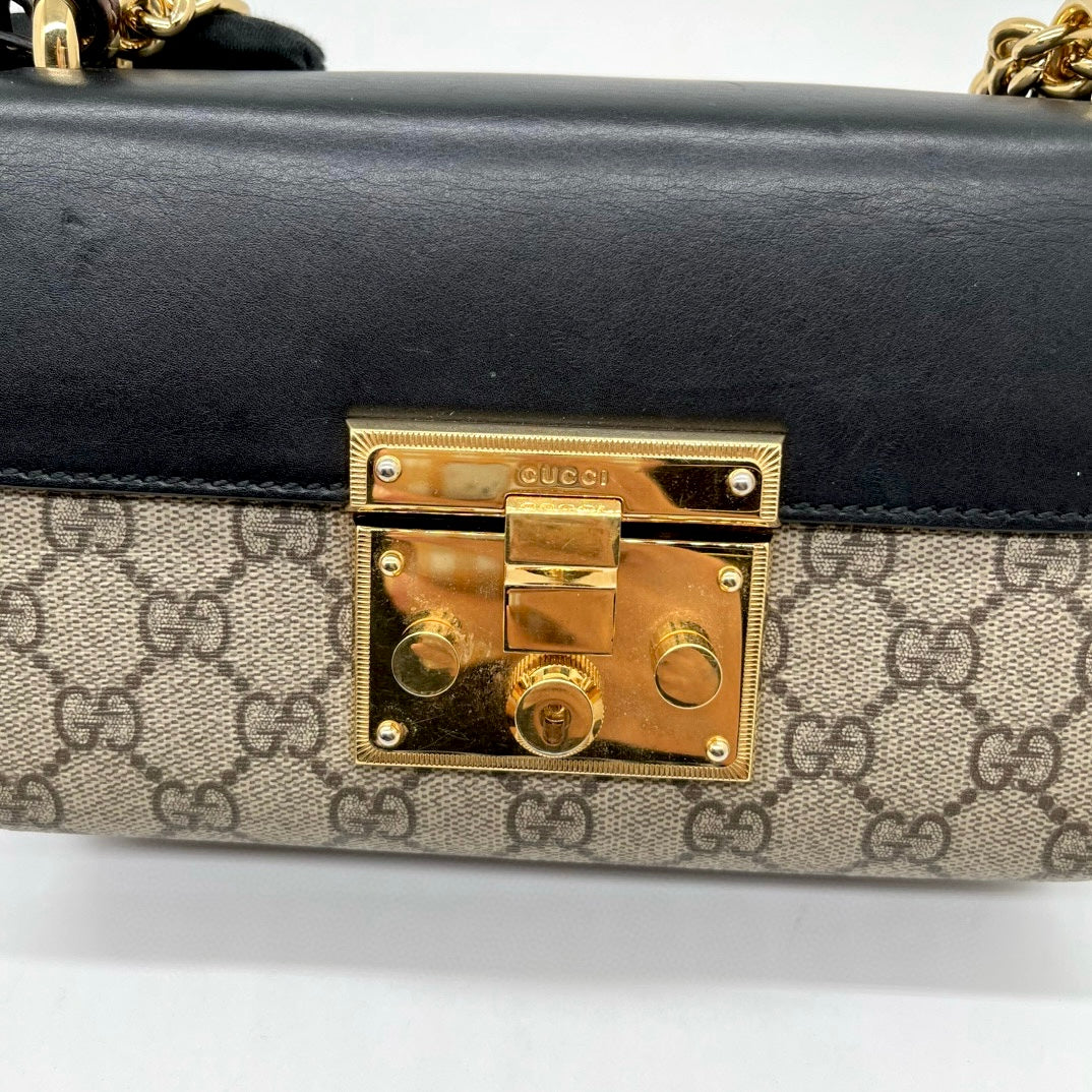Preloved Gucci GG Padlock Shoulder Bag