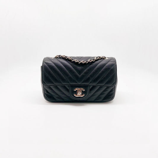 Preloved Chanel Classic Flap Mini Rectangle 20cm