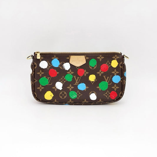 Preloved Louis Vuitton LV x Yayoi Kusama Multi Pochette Accessories