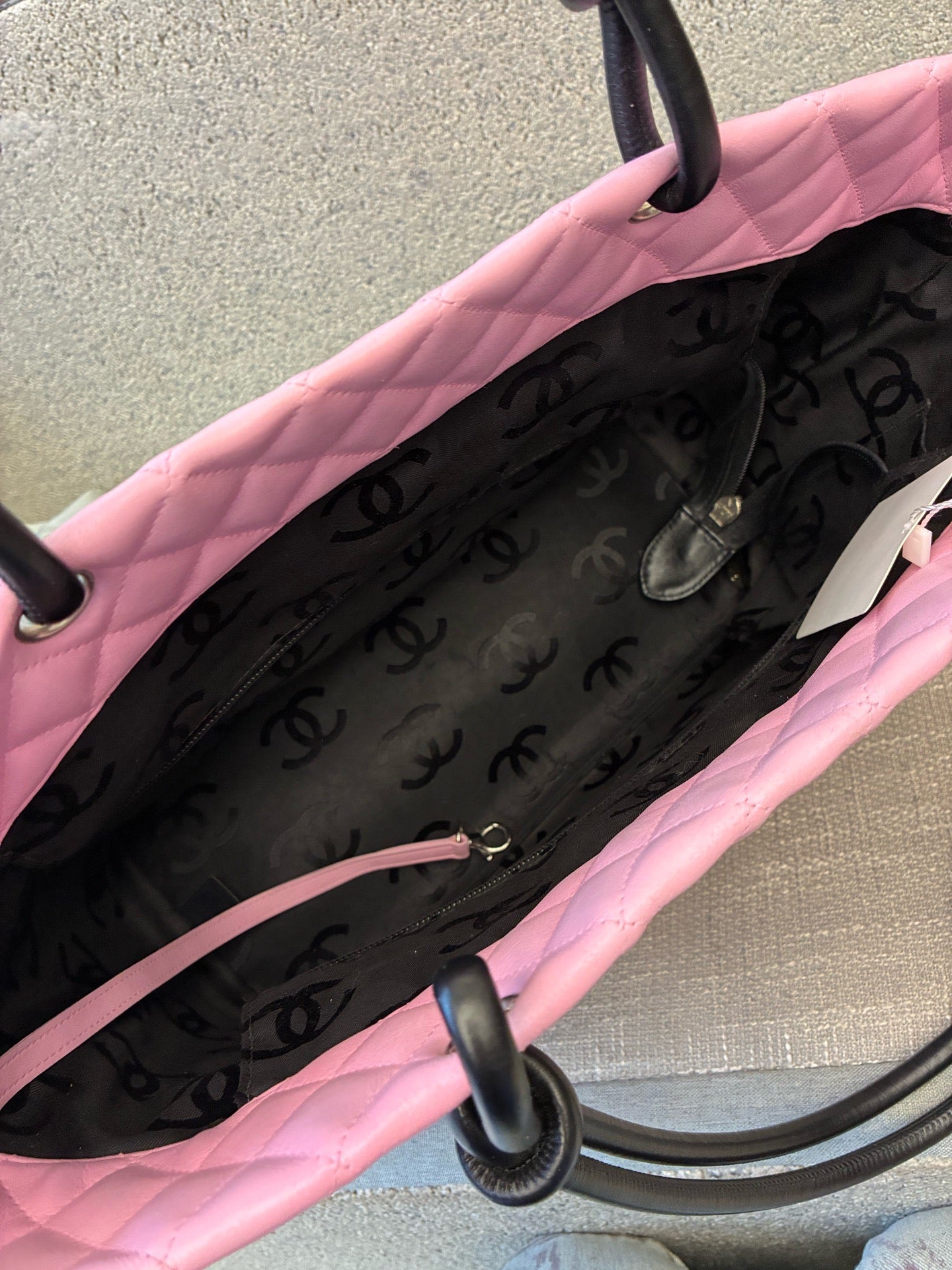 Preloved Chanel Cambon Line Tote Bag