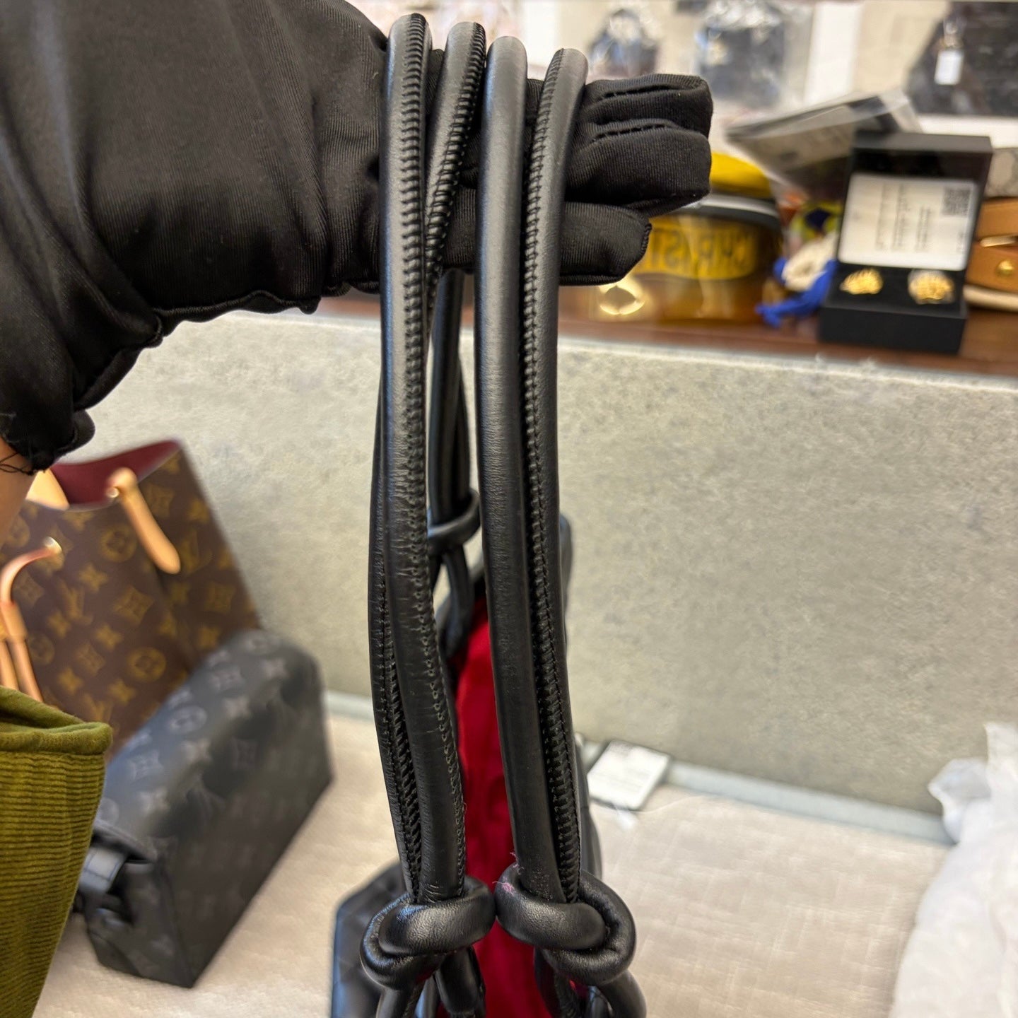 Preloved Chanel Vintage Cambon Line Shoulder Bag