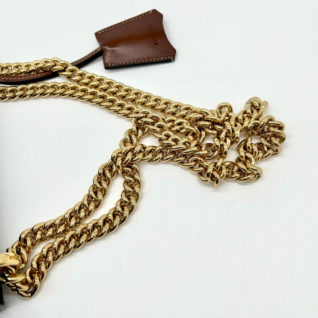 Preloved Gucci GG Padlock Shoulder Bag