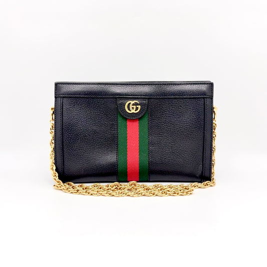 Preloved Gucci Ophidia Chain Shoulder Bag Small