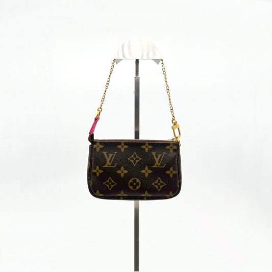 Preloved Louis Vuitton LV Pouchtte Bag Mini Limited Edition Bears