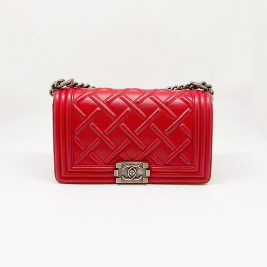 Preloved Chanel Boy Celtic Medium