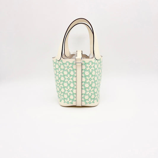 Preloved Hermes Micro Picotin 14 Lucky Daisy