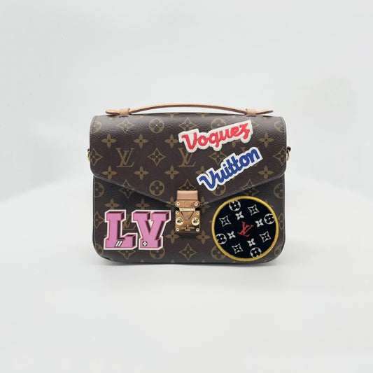 Preloved Louis Vuitton LV Pochette Metis Patches
