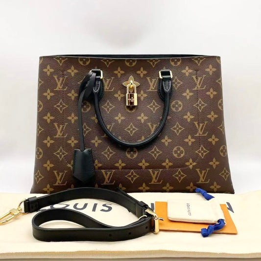 Preloved Louis Vuitton Flower Tote Bag