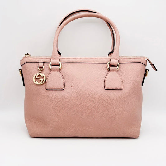 Preloved Gucci Dollar Interlocking GG Charm Satchel