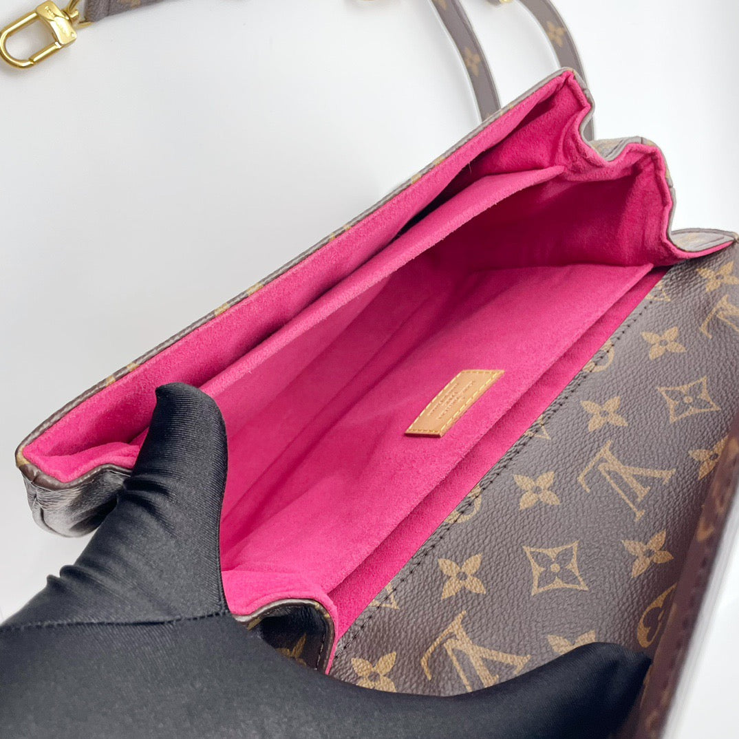 Preloved Louis Vuitton LV Pochette Metis Patches – allprelovedonly