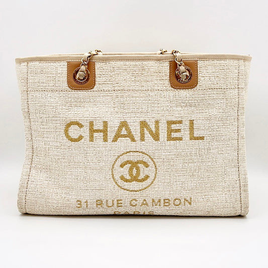 Preloved Chanel Deauville Tote Medium