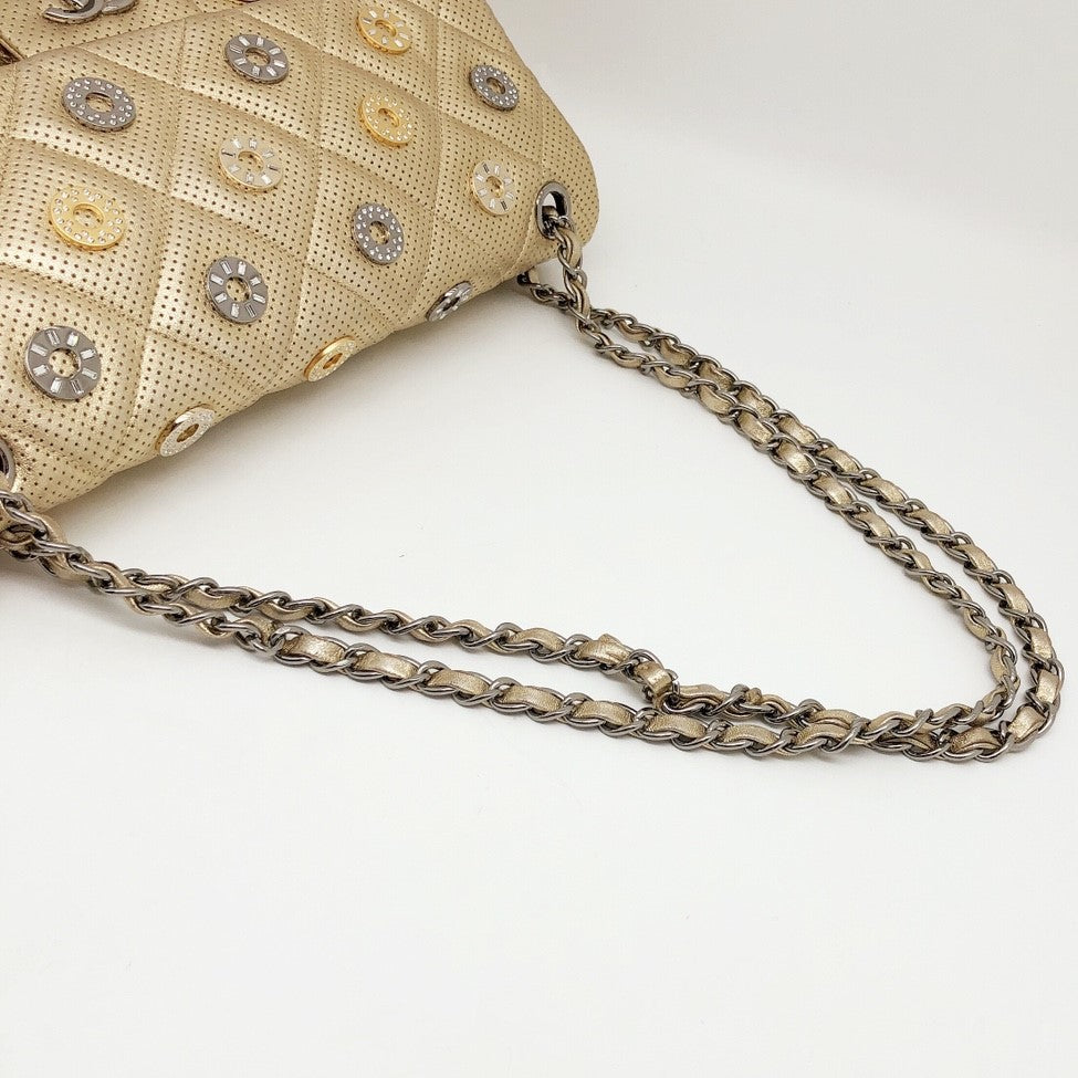 Chanel Limited Dubai Resort Swarovski Studded Charm Flap Bag –  allprelovedonly