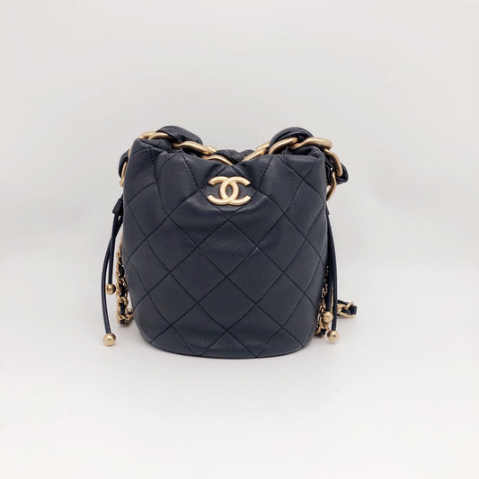 Preloved Chanel Drawstring Bucket Bag