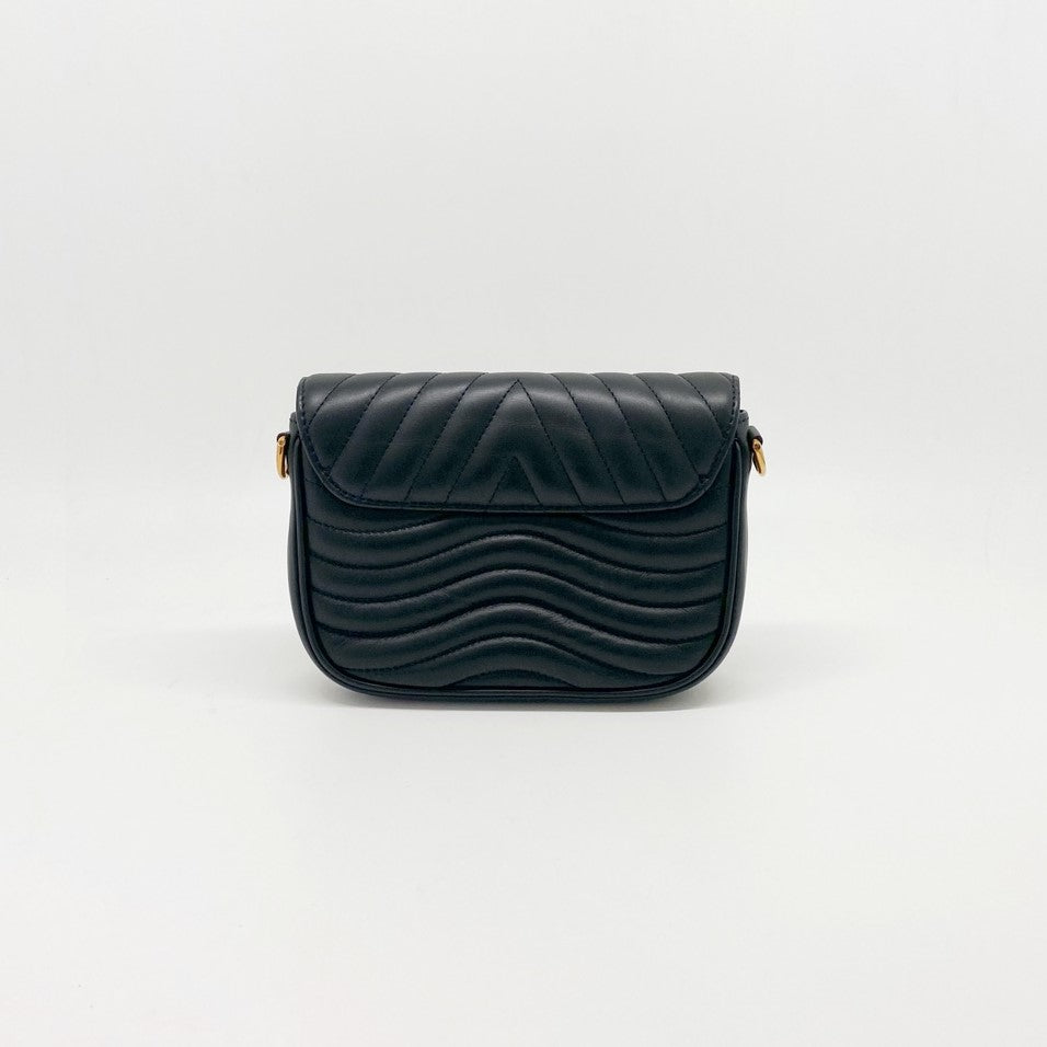 Louis Vuitton New Wave Multi Pochette Bag Black For Women 19cm