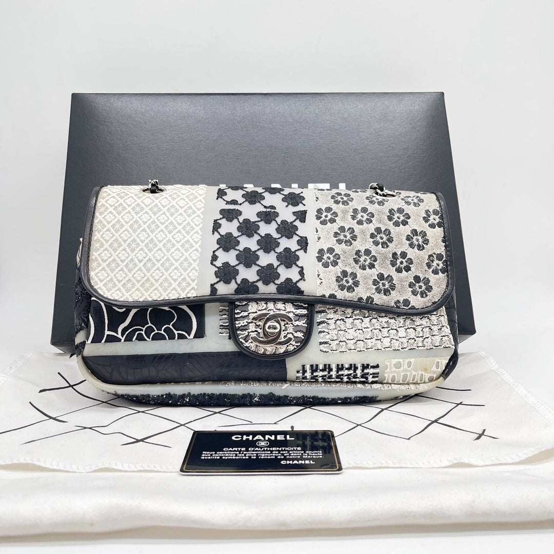 paraply Kunde Airfield Chanel Limited Edition Patchwork – allprelovedonly