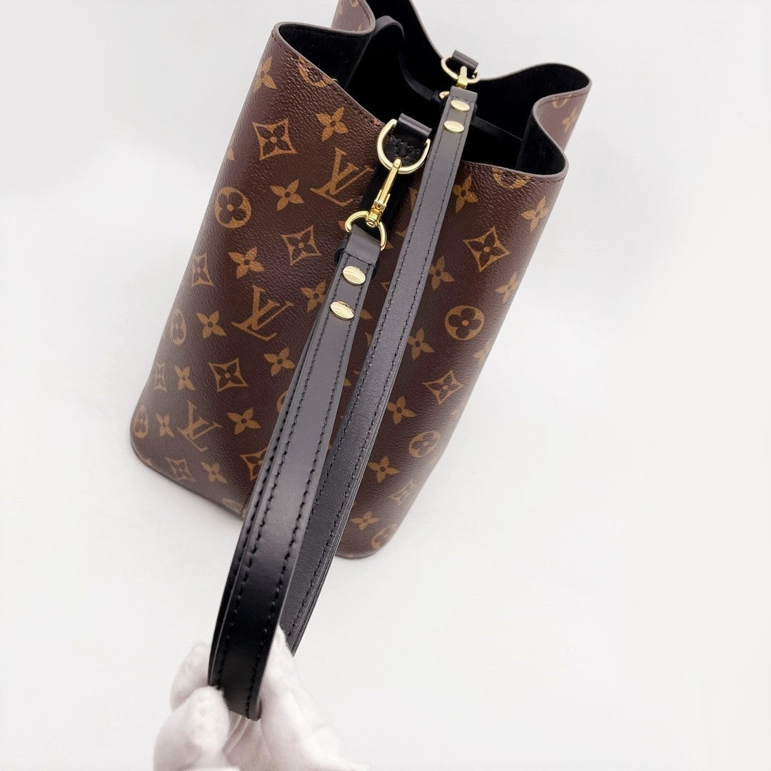 Louis Vuitton - Neonoe MM Monogram Brown Canvas Shoulder Bag FULL