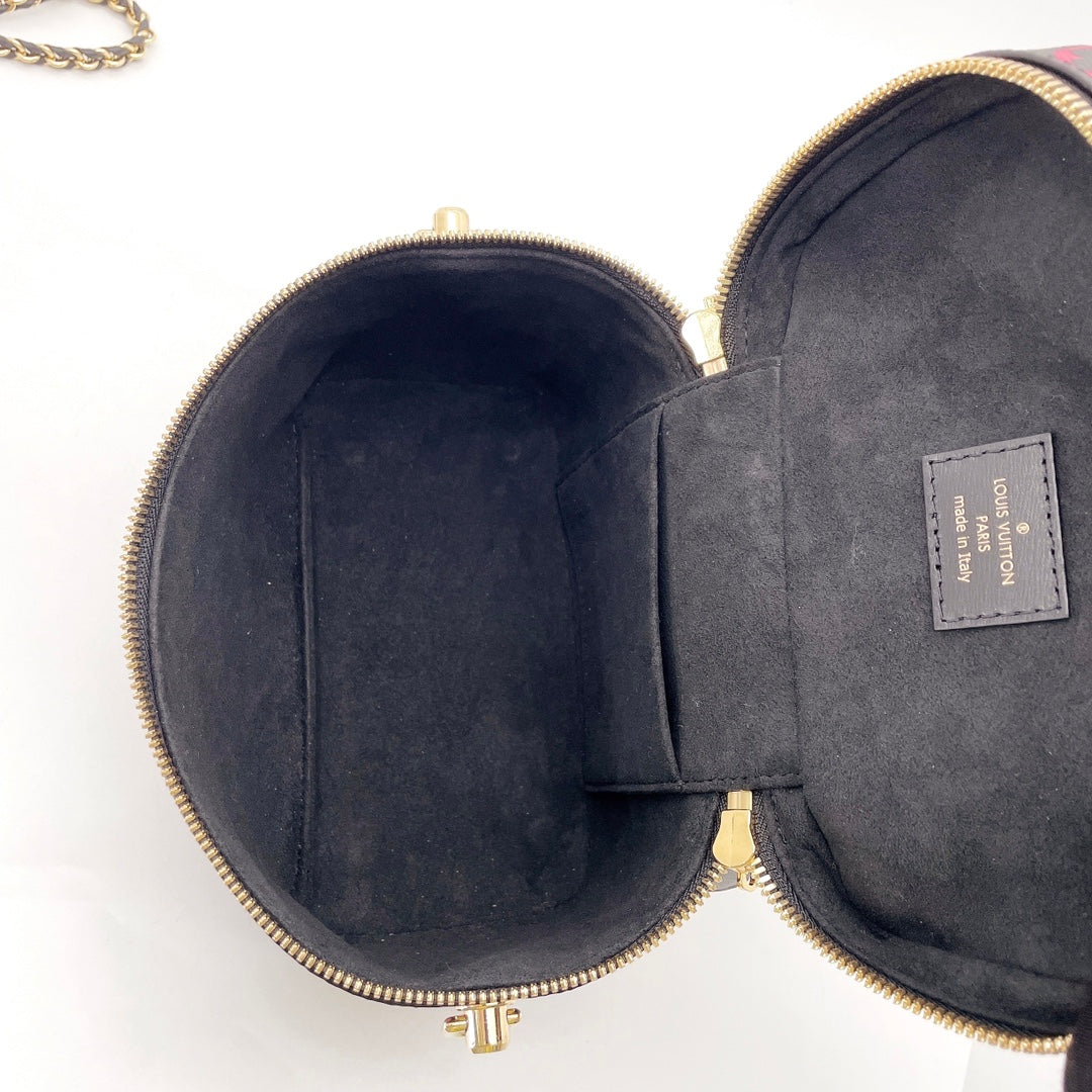 Louis Vuitton Game On Black Monogram Vanity PM Bag