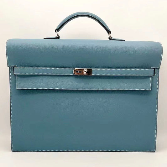 Preloved Hermes Kelly Depeche Briefcase 38