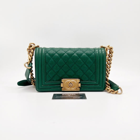 Preloved Chanel Boy Small