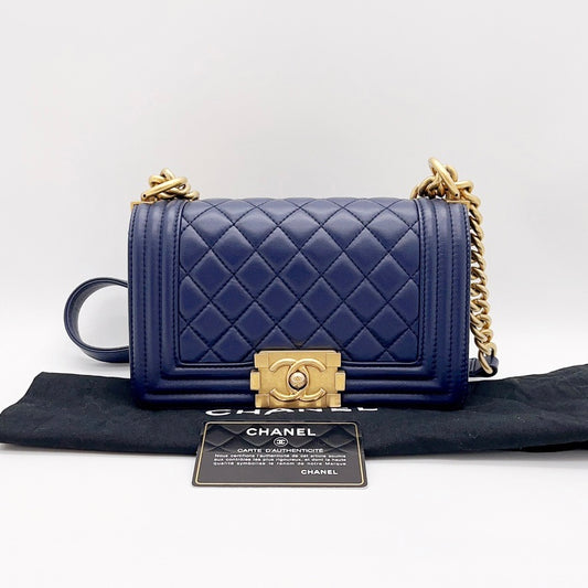 Preloved Chanel Boy Small