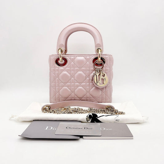 Preloved Christian Dior Lady Dior Mini