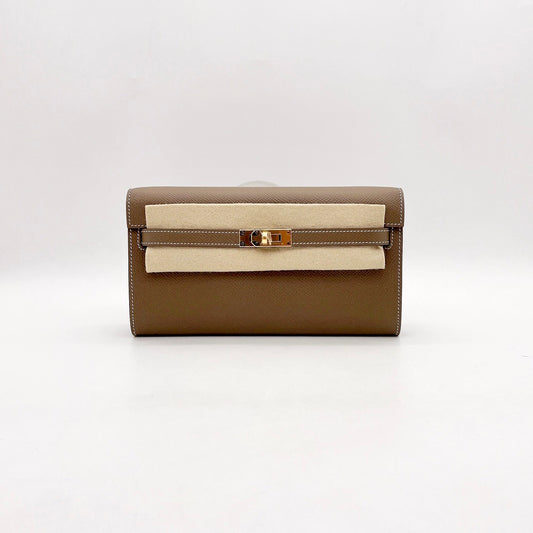 Preloved Hermes Kelly To Go Wallet
