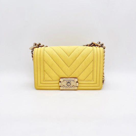 Preloved Chanel Boy Small