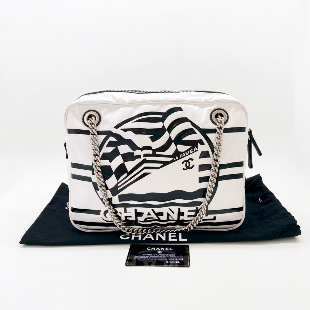 Preloved Chanel Cruise 2019 La Pausa Bay Camera Case Small – allprelovedonly