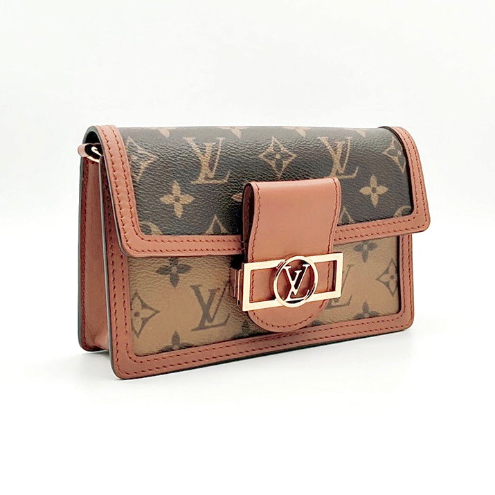 Louis Vuitton Wallet Dauphine Chain Shoulder Bag